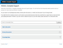 Tablet Screenshot of help.kdqol-complete.org